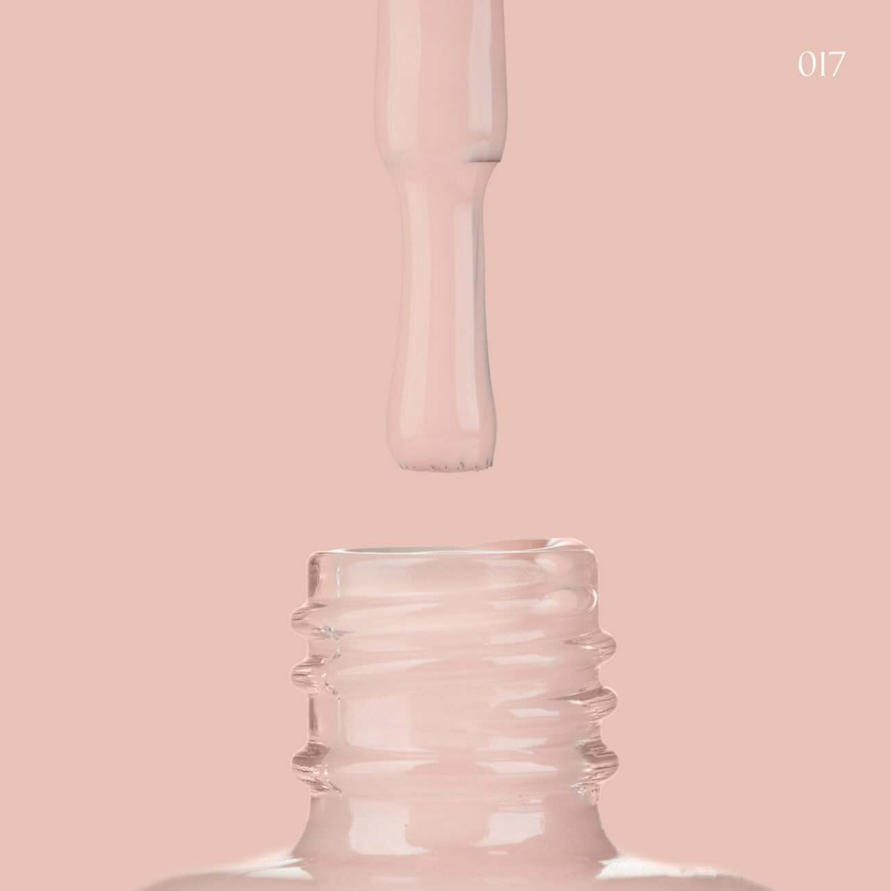 Лак для нігтів Lacquer Nail Polish GLOSS 017 (рожево-бежевий), 11 мл