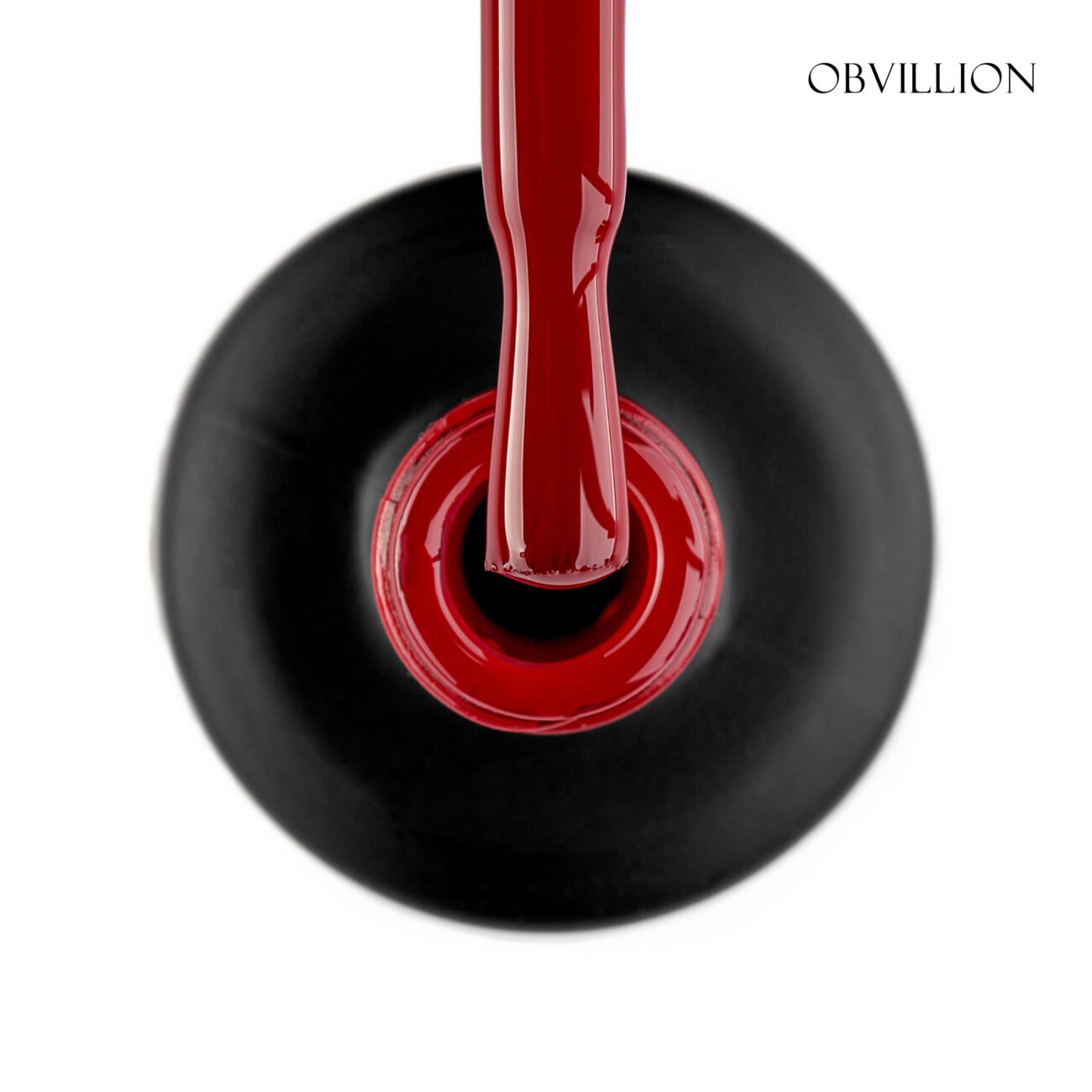Кольорова база GLOSS Color Base Gel Obvilion, 11 мл (вишнево-червоний)