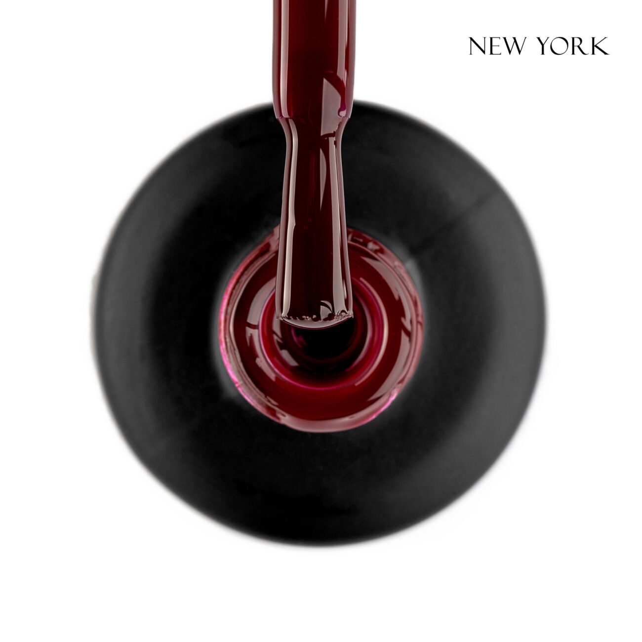 Кольорова база GLOSS Color Base Gel New York, 11 мл (насичений бордовий)
