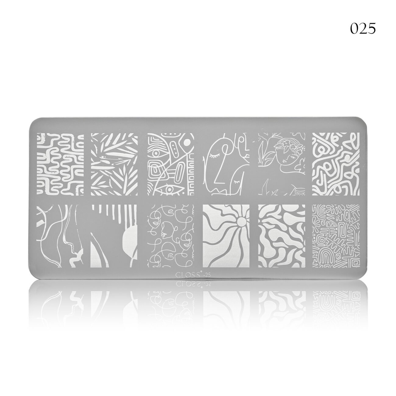 Пластина для стемпінгу GLOSS 25