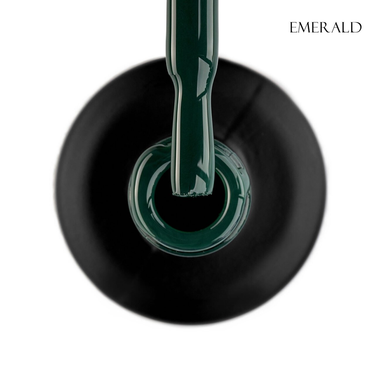 Кольорова база GLOSS Color Base Gel Emerald, 11 мл (насичений смарагдовий)