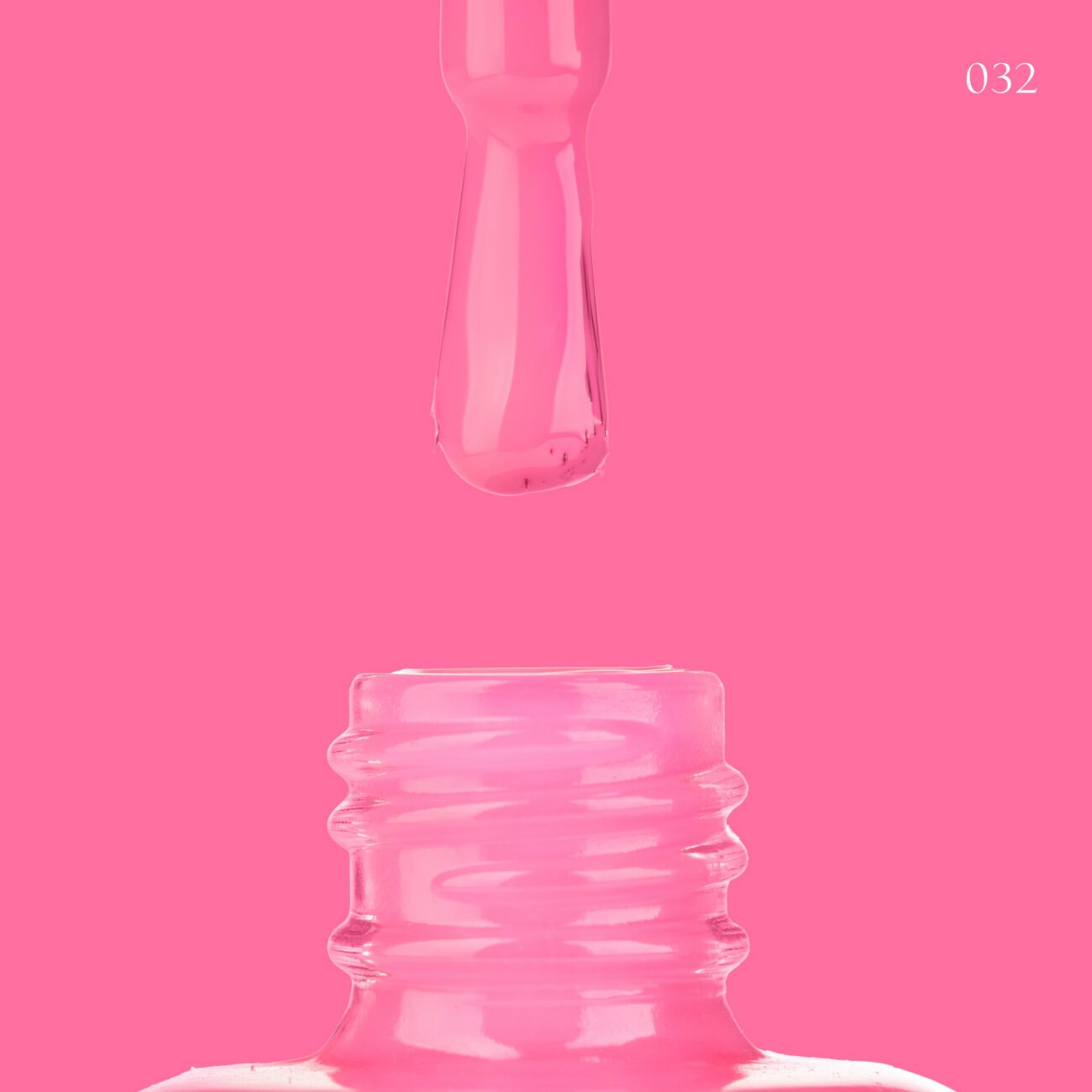 Лак для нігтів Lacquer Nail Polish GLOSS 032 (яскравий рожевий), 11 мл