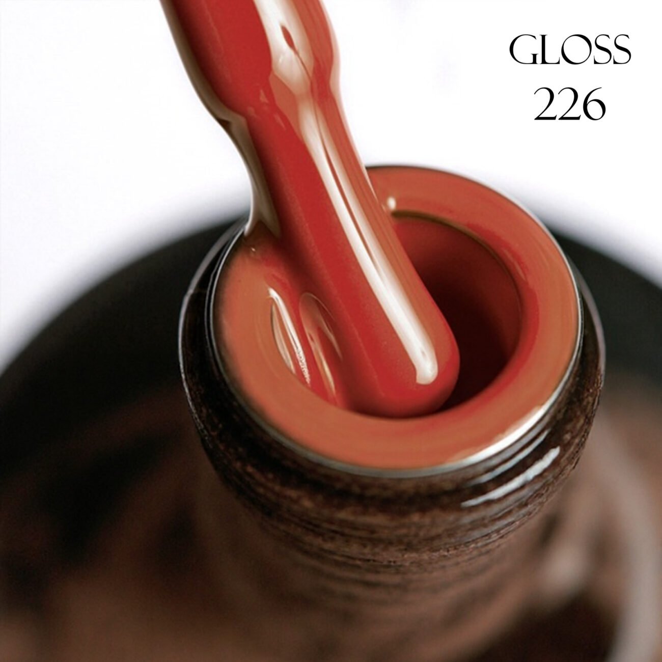 Гель-лак GLOSS 226 (тиціановий), 11 мл
