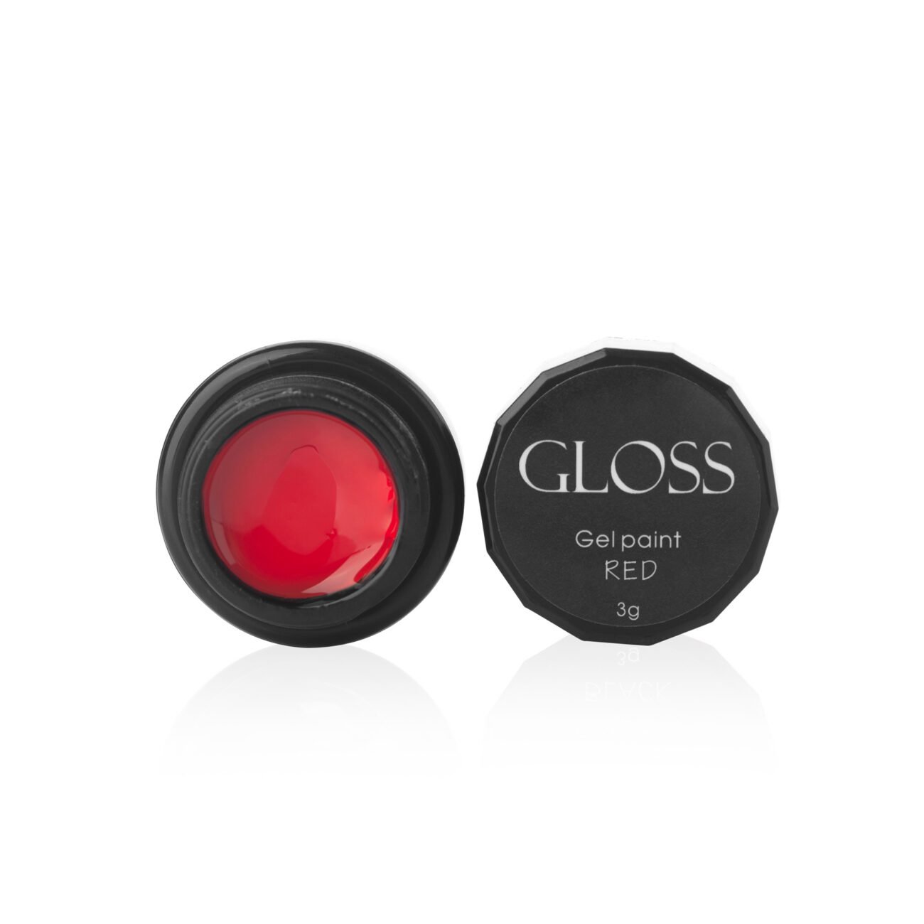 Гель-фарба GLOSS Red (червоний)