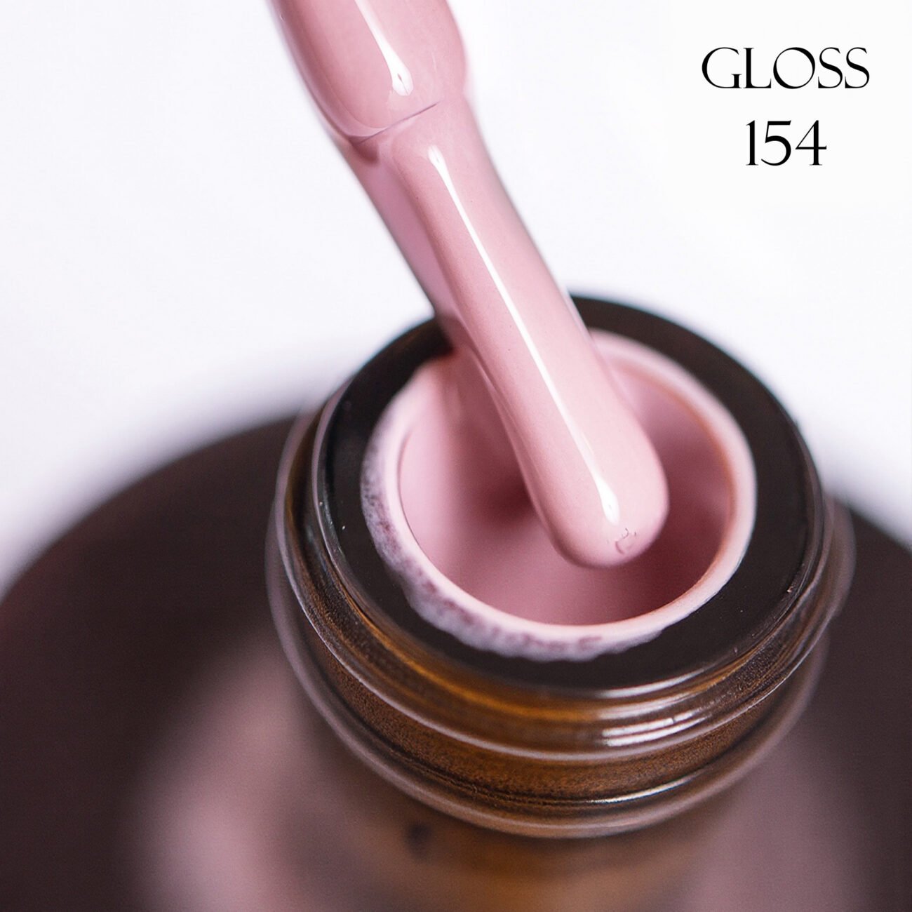 Гель-лак GLOSS 154 (запилена троянда), 11 мл