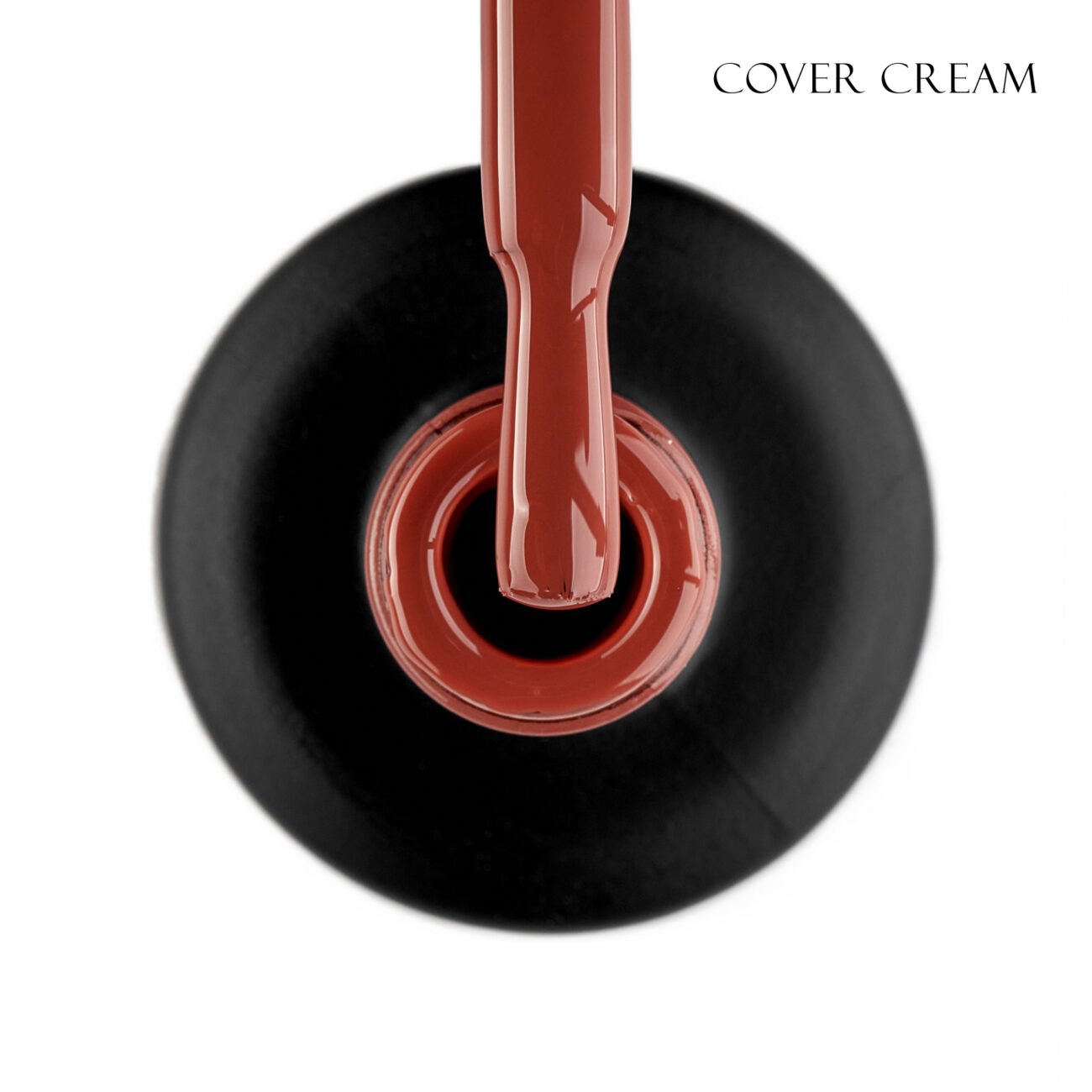 Кольорова база GLOSS Color Base Gel Cover Cream, 11 мл (насичений цегляний)