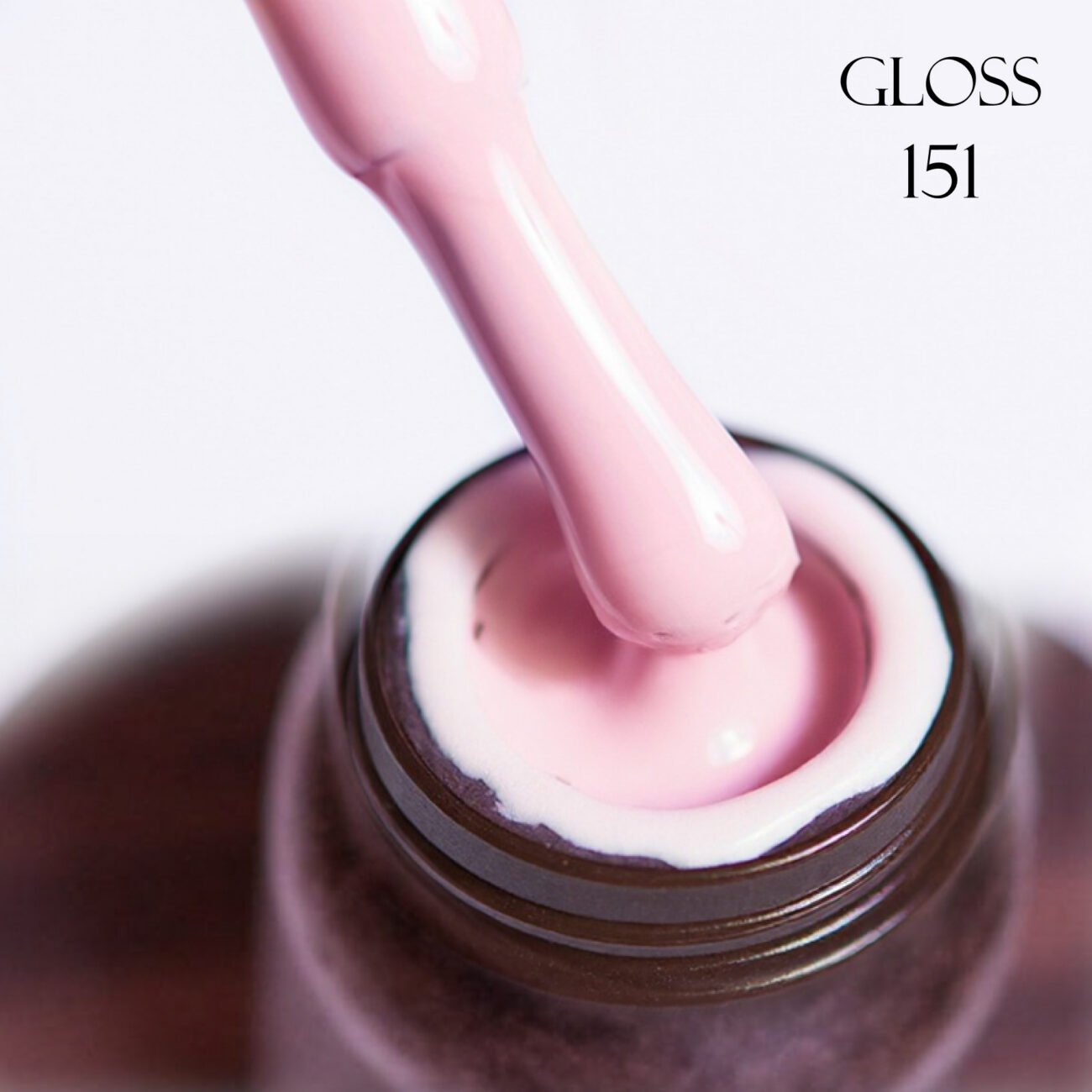 Гель-лак GLOSS 151 (бежево-персиковий), 11 мл