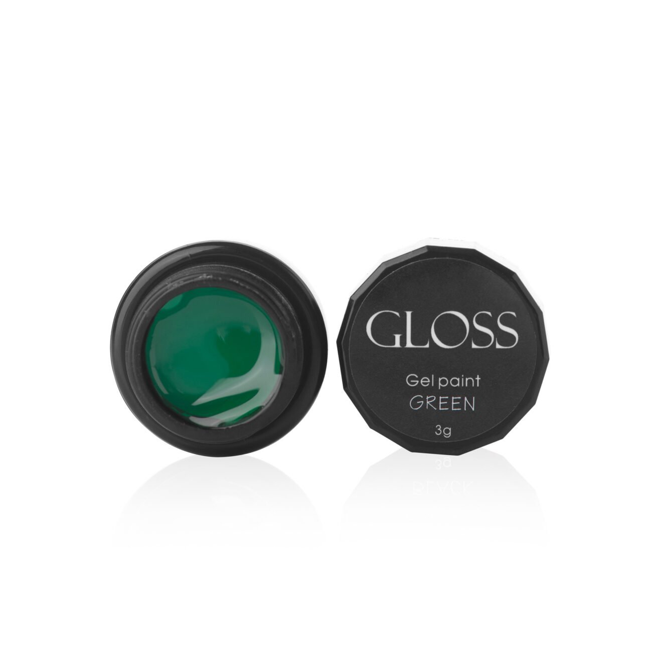 Гель-фарба GLOSS Green (зелений)