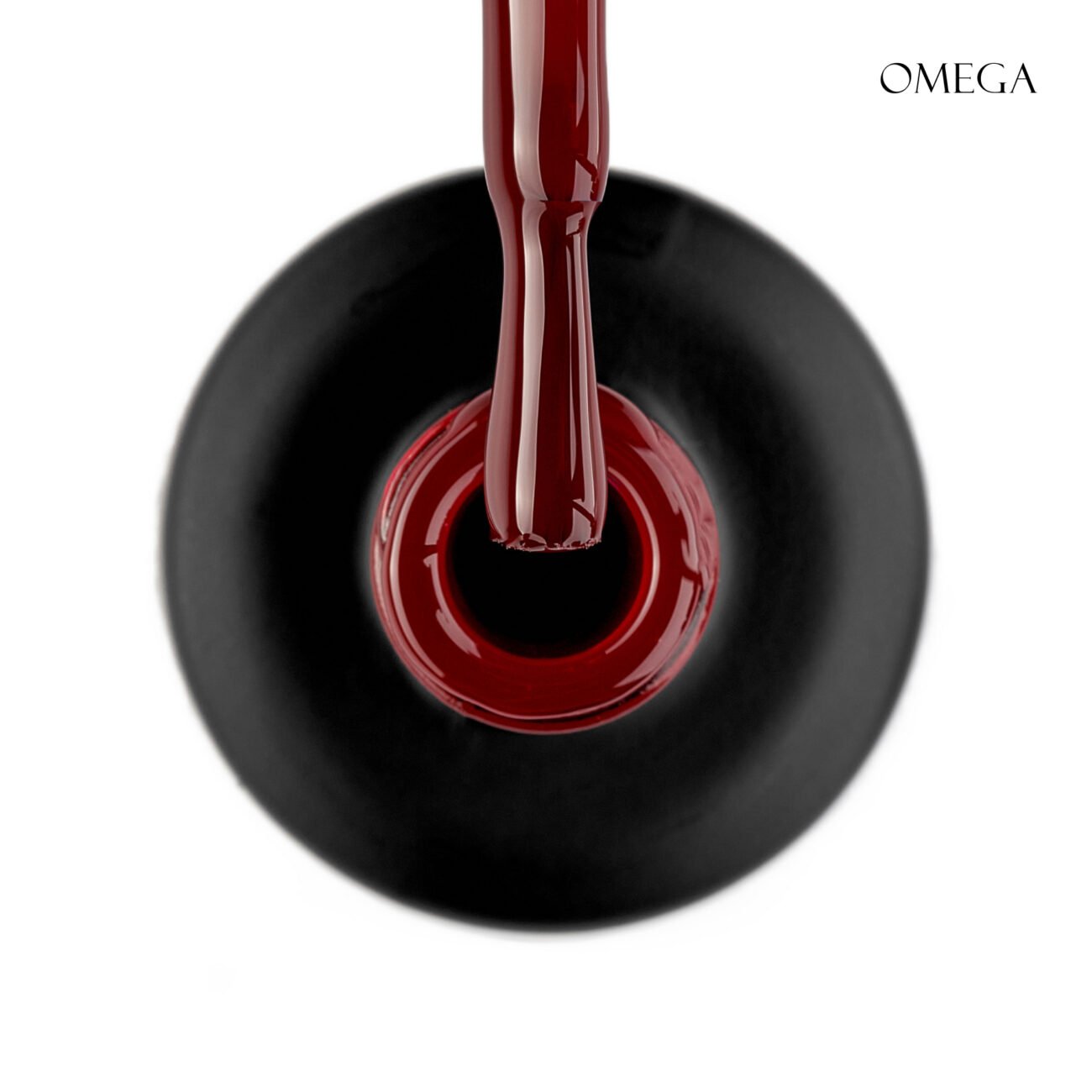 Кольорова база GLOSS Color Base Gel Omega, 11 мл (винний)