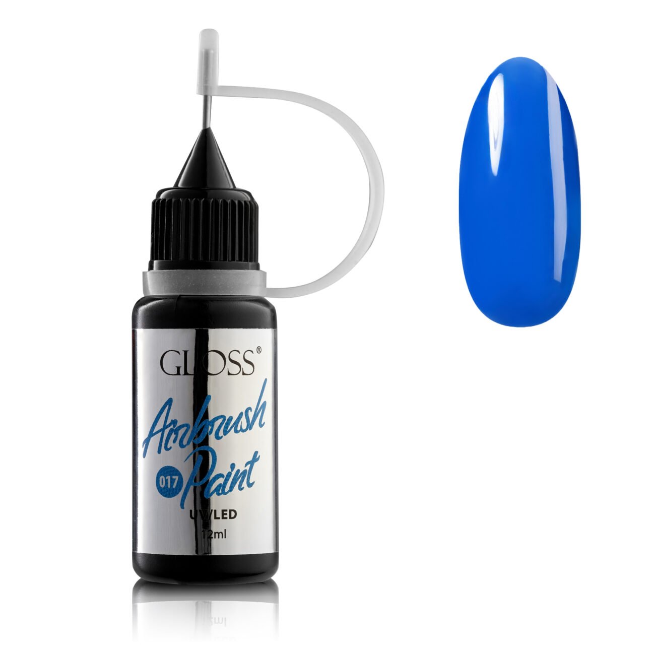 Фарба для аерографа GLOSS Airbrush Paint 017 (ультрамарин), 12 мл