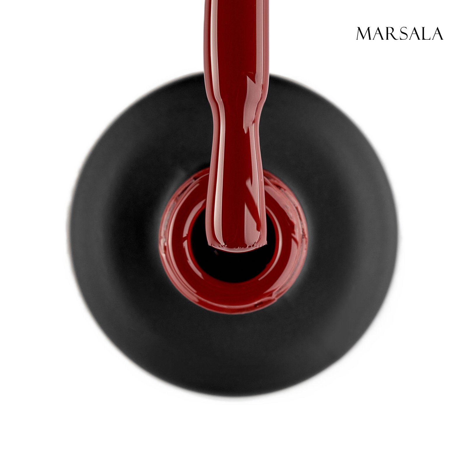 Кольорова база GLOSS Color Base Gel Marsala, 11 мл (класичний бордовий)