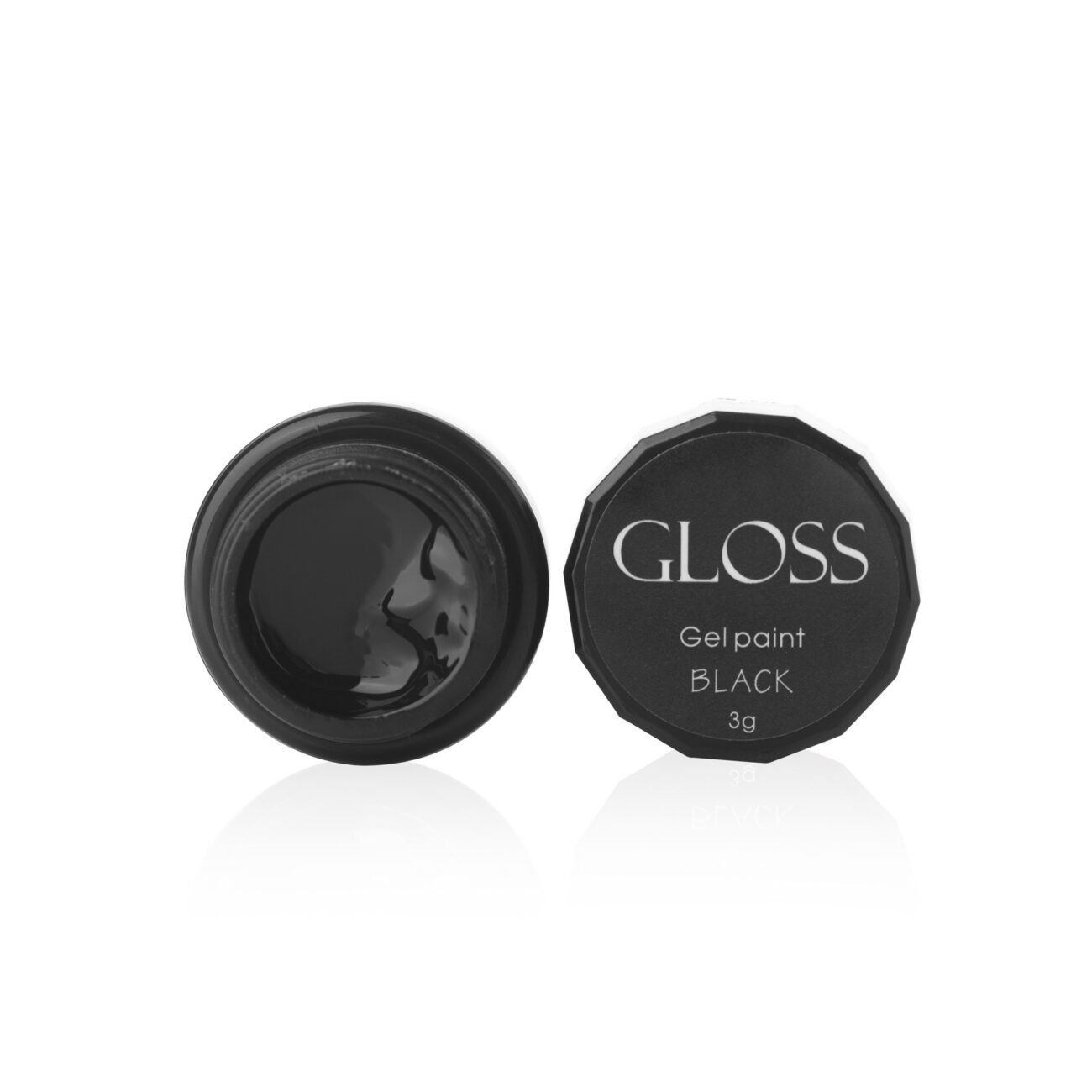 Гель-фарба GLOSS Black (чорний)
