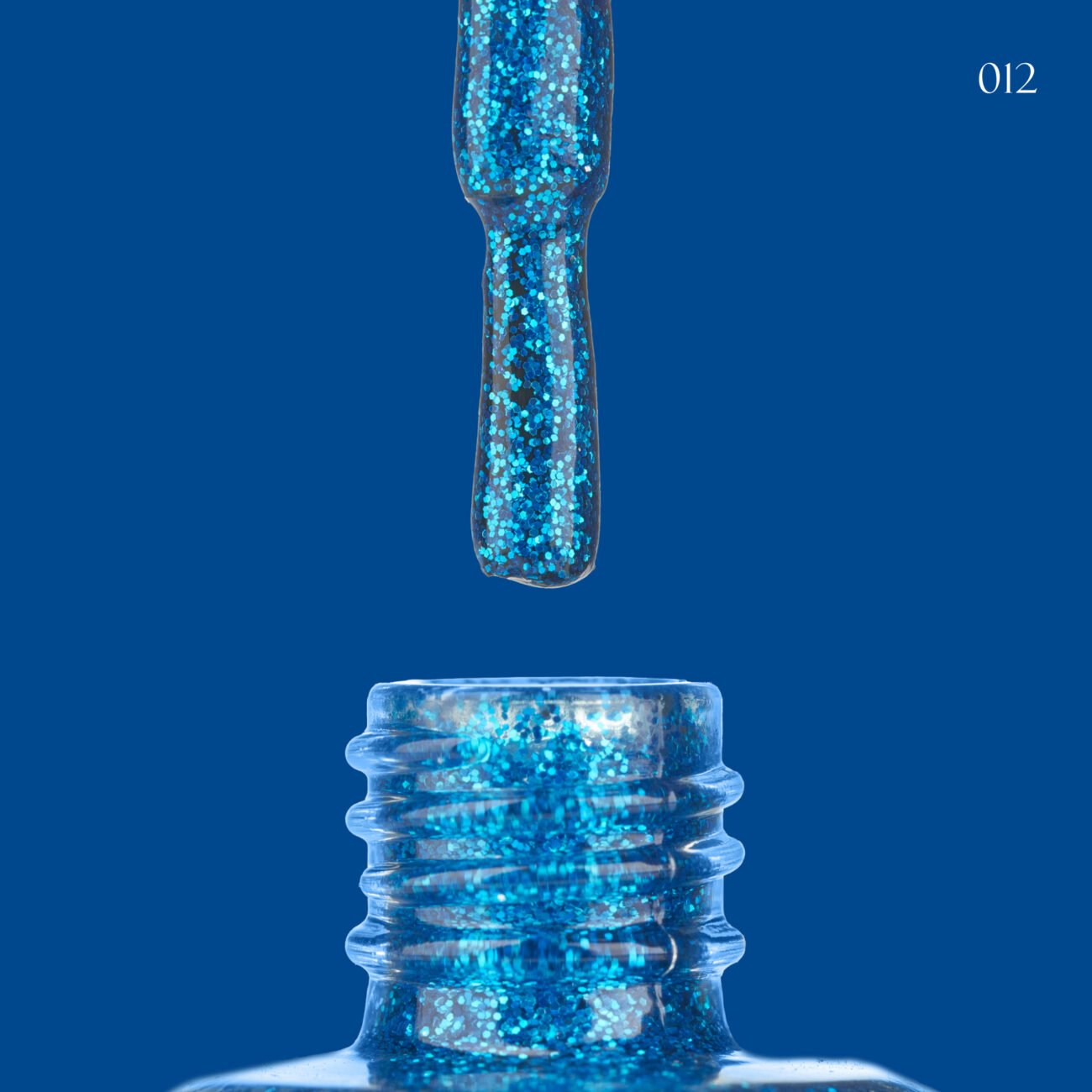 Лак для нігтів Lacquer Nail Polish GLOSS 012 (блакитний шиммер), 11 мл
