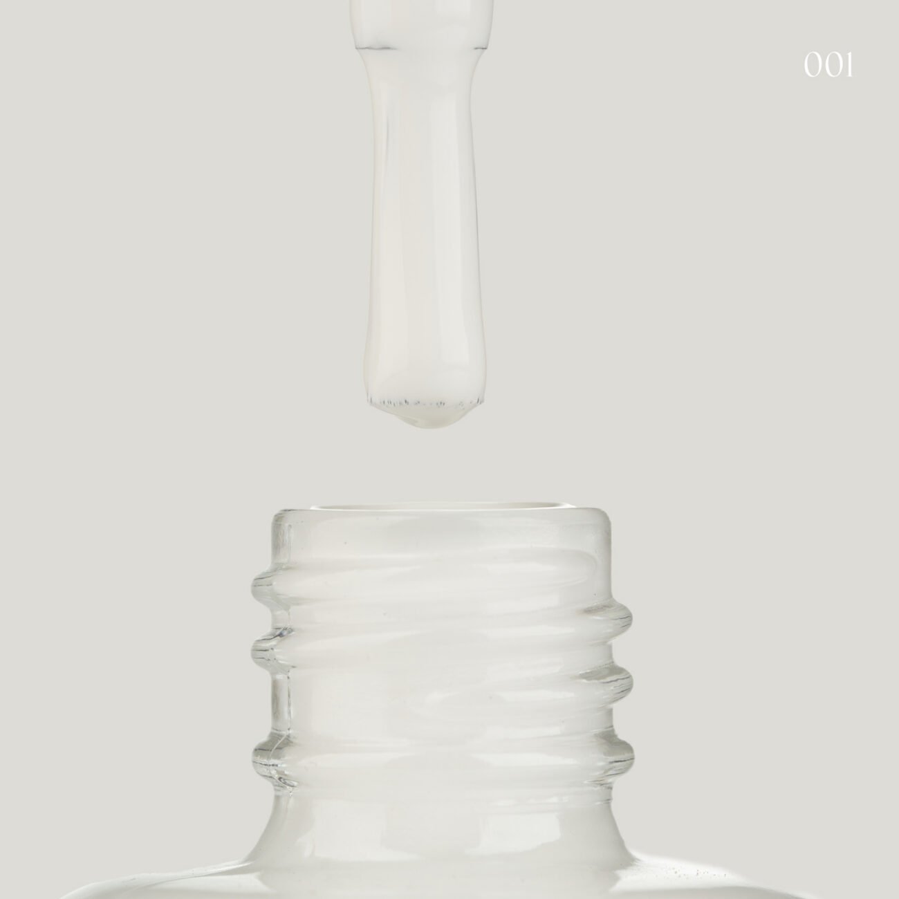 Лак для нігтів Lacquer Nail Polish GLOSS 001 (білий), 11 мл