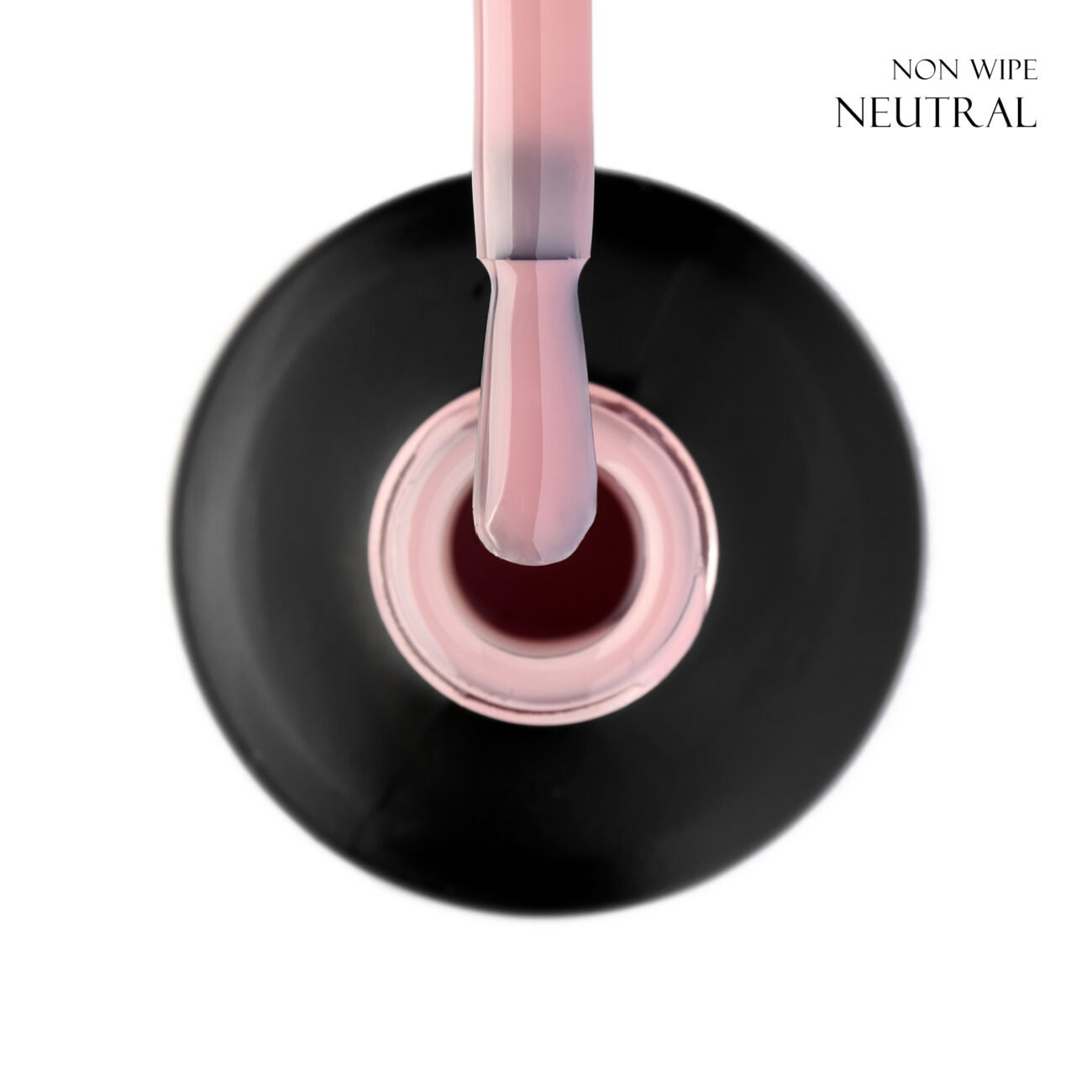 Камуфлюючий топ для гель-лаку GLOSS Top coat Neutral, 15 мл (молочно-рожевий)