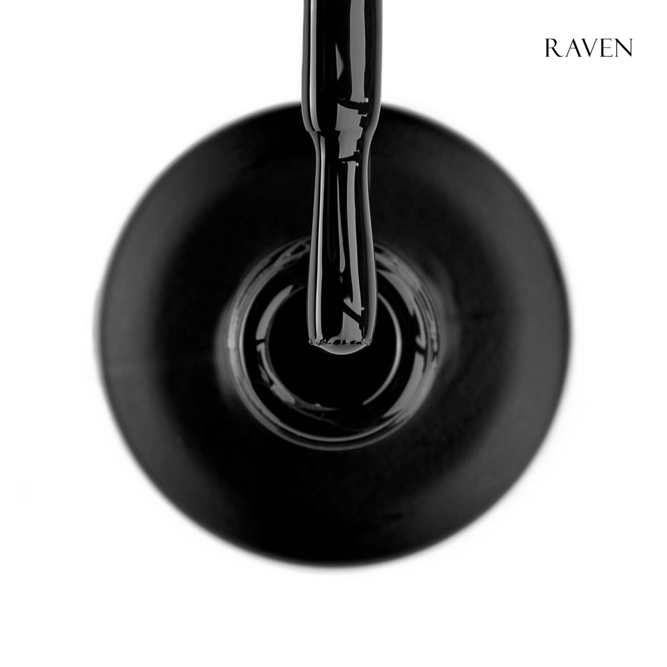 Кольорова база GLOSS Color Base Gel Raven, 11 мл (чорний)
