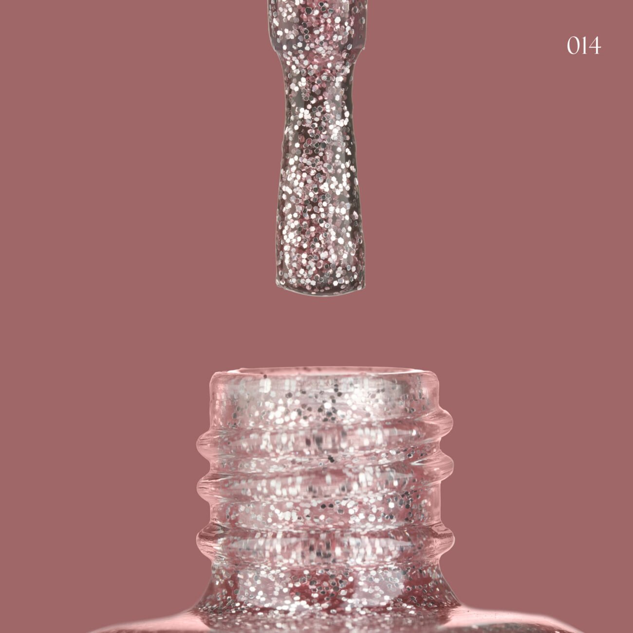Лак для нігтів Lacquer Nail Polish GLOSS 014 (рожевий шиммер), 11 мл