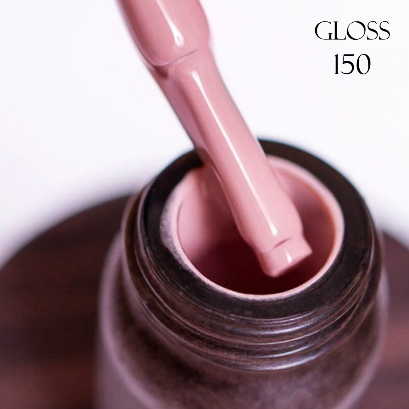 Гель-лак GLOSS 150 (темно-персиковий), 11 мл