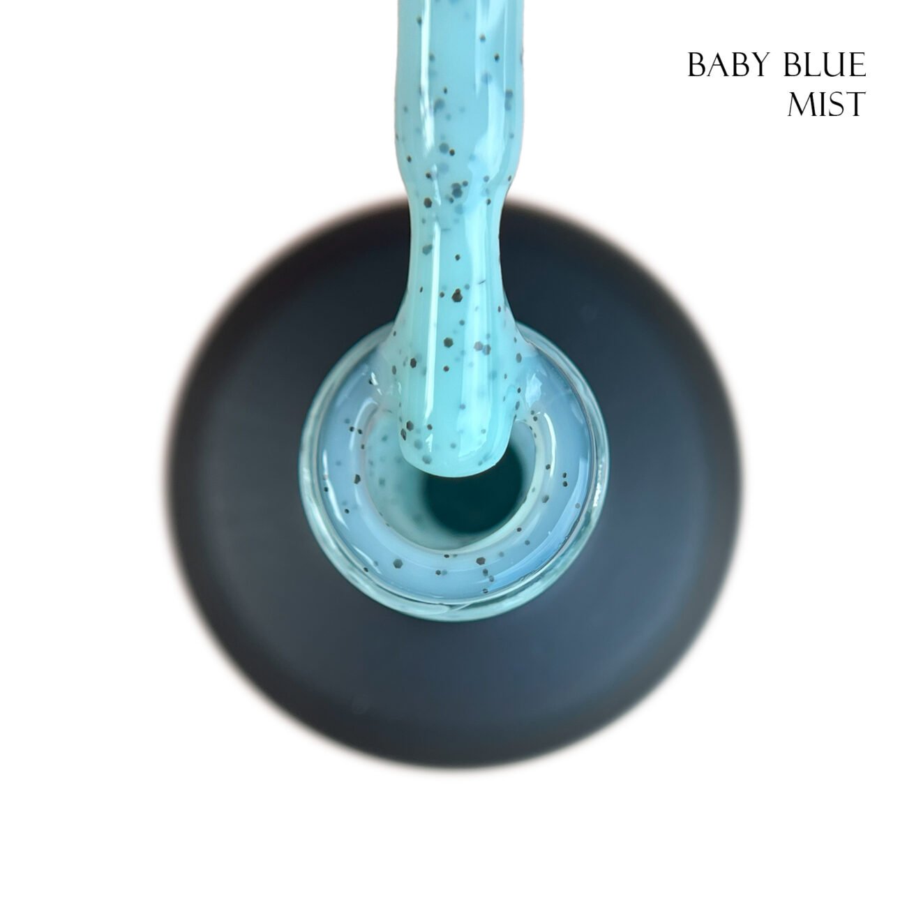 База для гель-лаку GLOSS Yogurt Base Baby Blue Mist, 15 мл (приглушений блакитний)