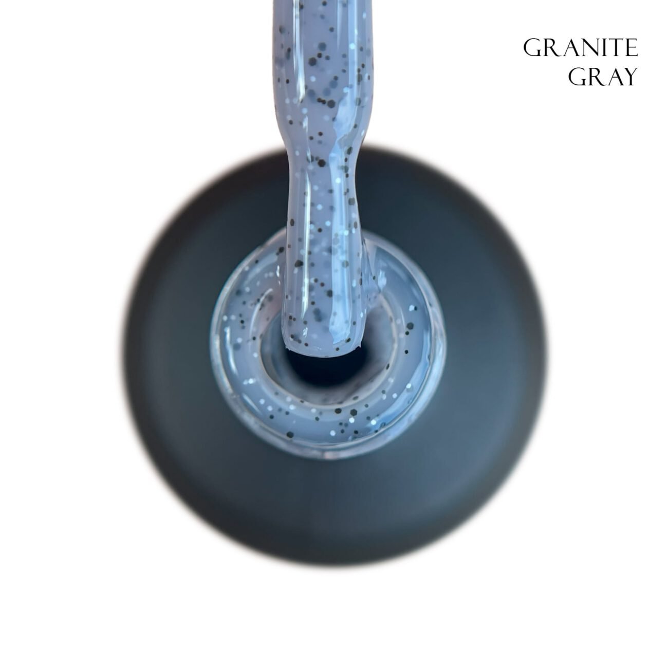База для гель-лаку GLOSS Yogurt Base Granite Gray, 15 мл (графітовий)