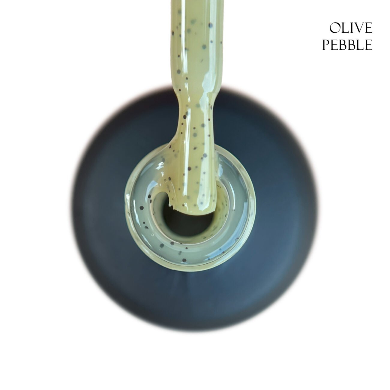 База для гель-лаку GLOSS Yogurt Base Olive Pebble, 15 мл (оливковий)