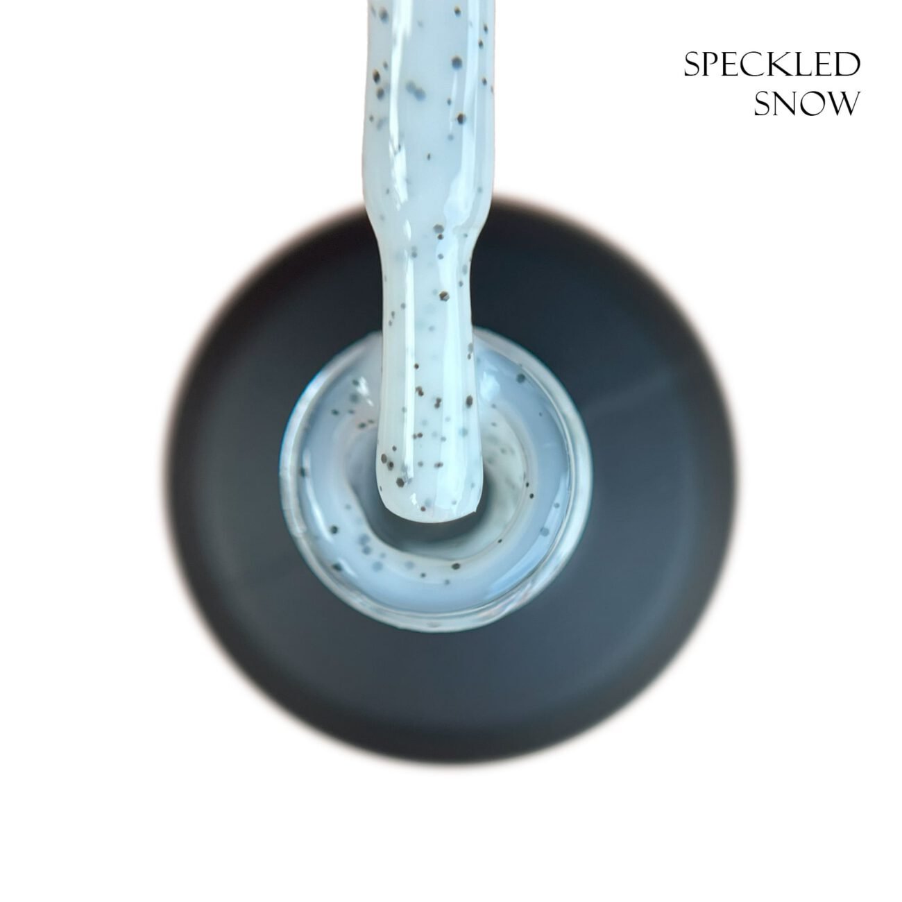 База для гель-лаку GLOSS Yogurt Base Speckled Snow, 15 мл (димно-білий)